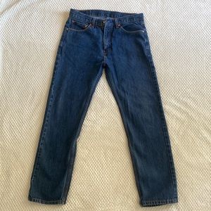 505 Levi Men’s Jeans, Medium Dark Wash